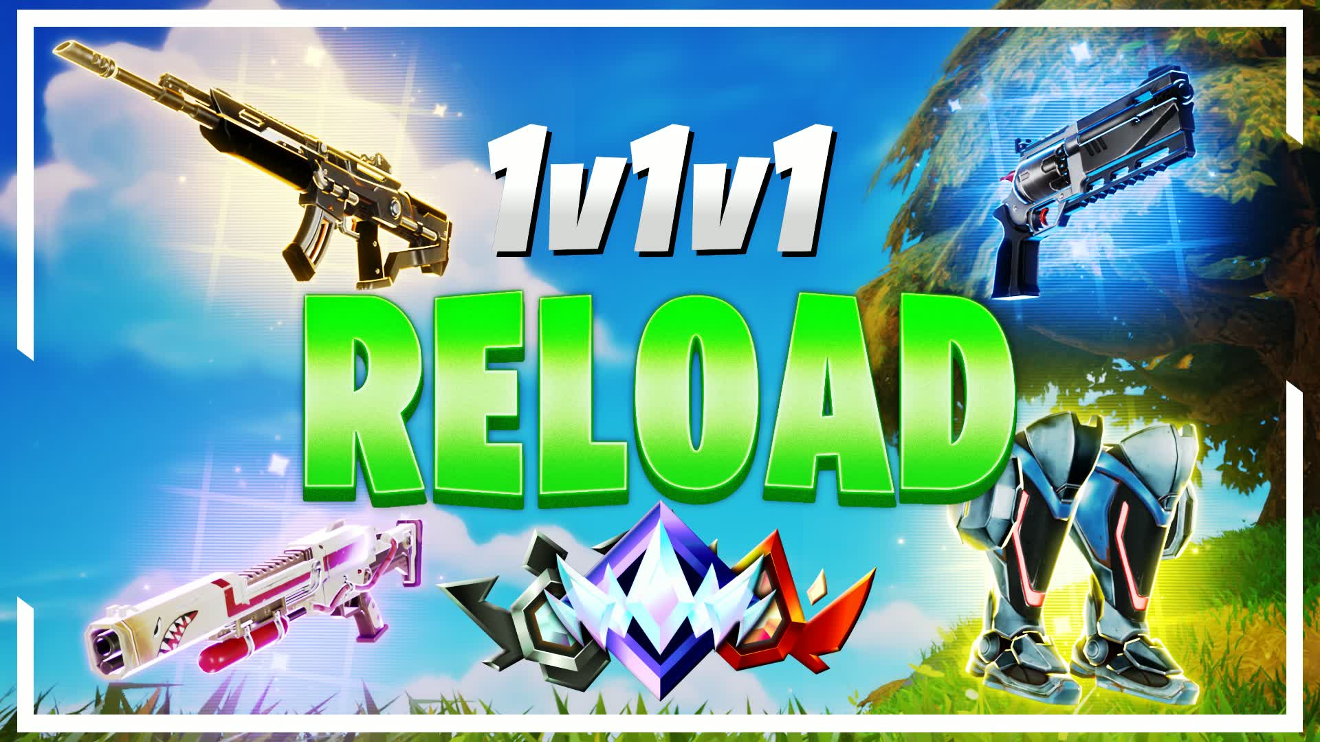 1v1v1 RELOAD Realistics | FFA PvP Arena