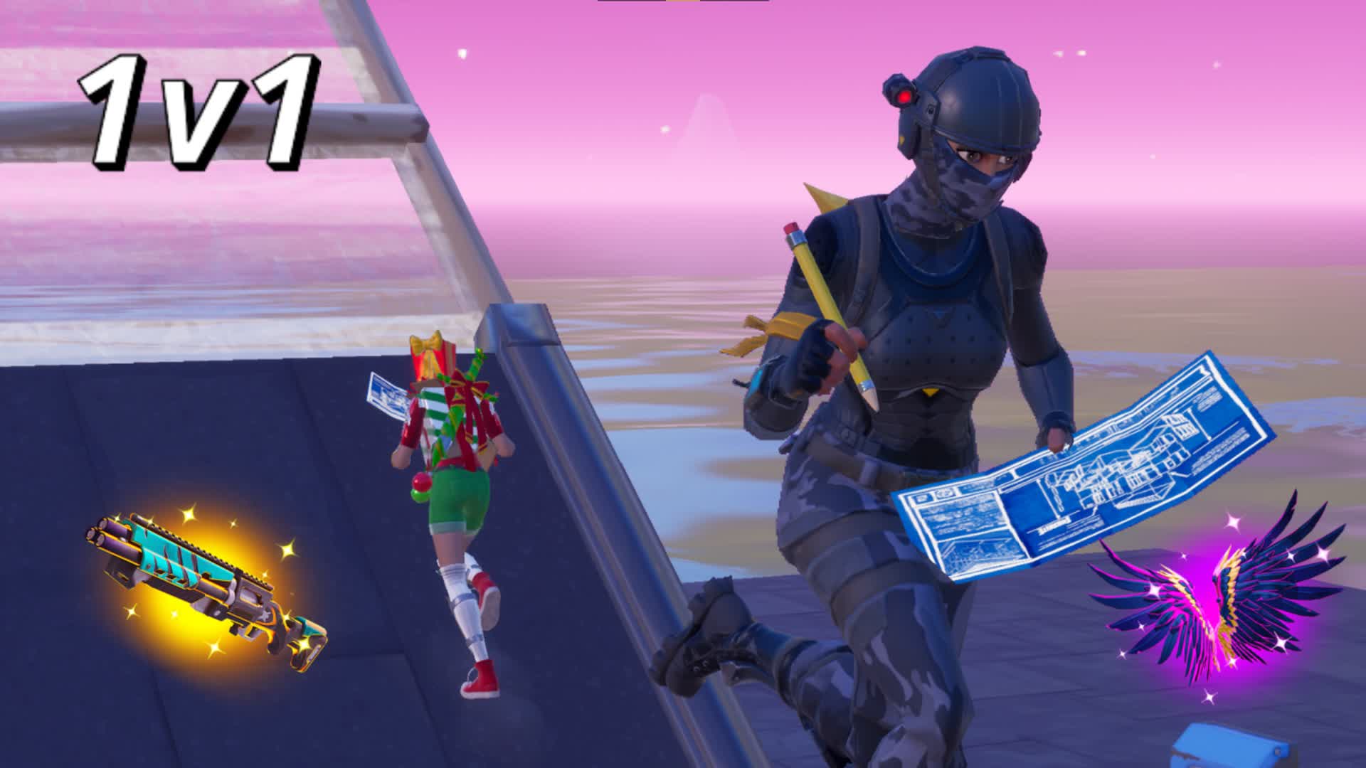 IL FUNNY 1V1 BUILD FIGHT 💥