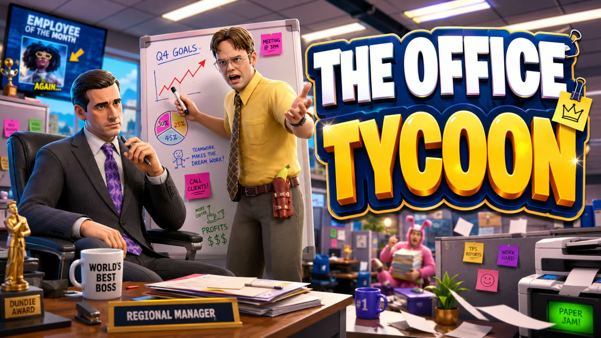 📃THE OFFICE TYCOON🗑️