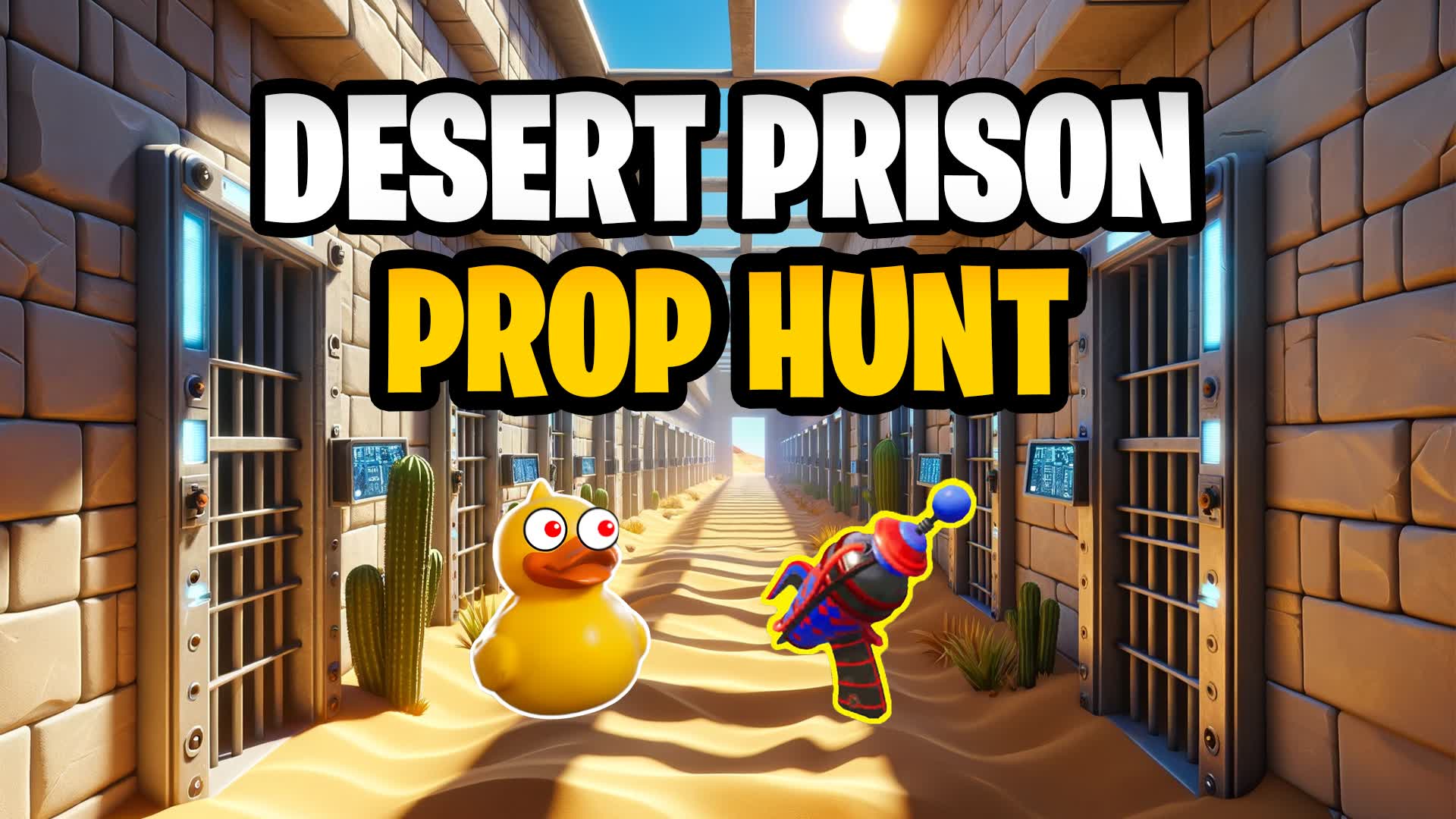 Desert Prison Prop Hunt 🌵