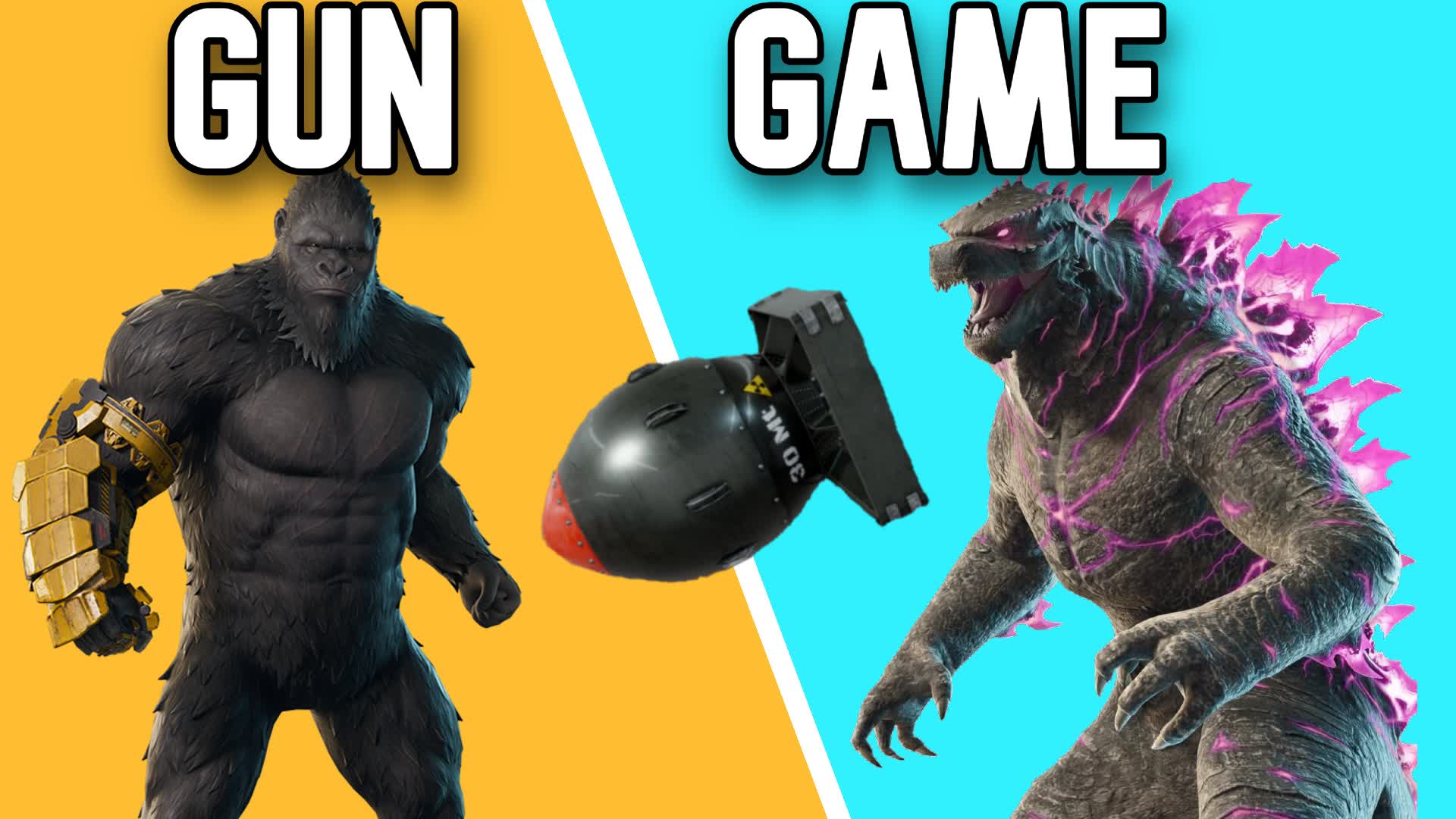 GODZILLA VS KONG GUN GAME