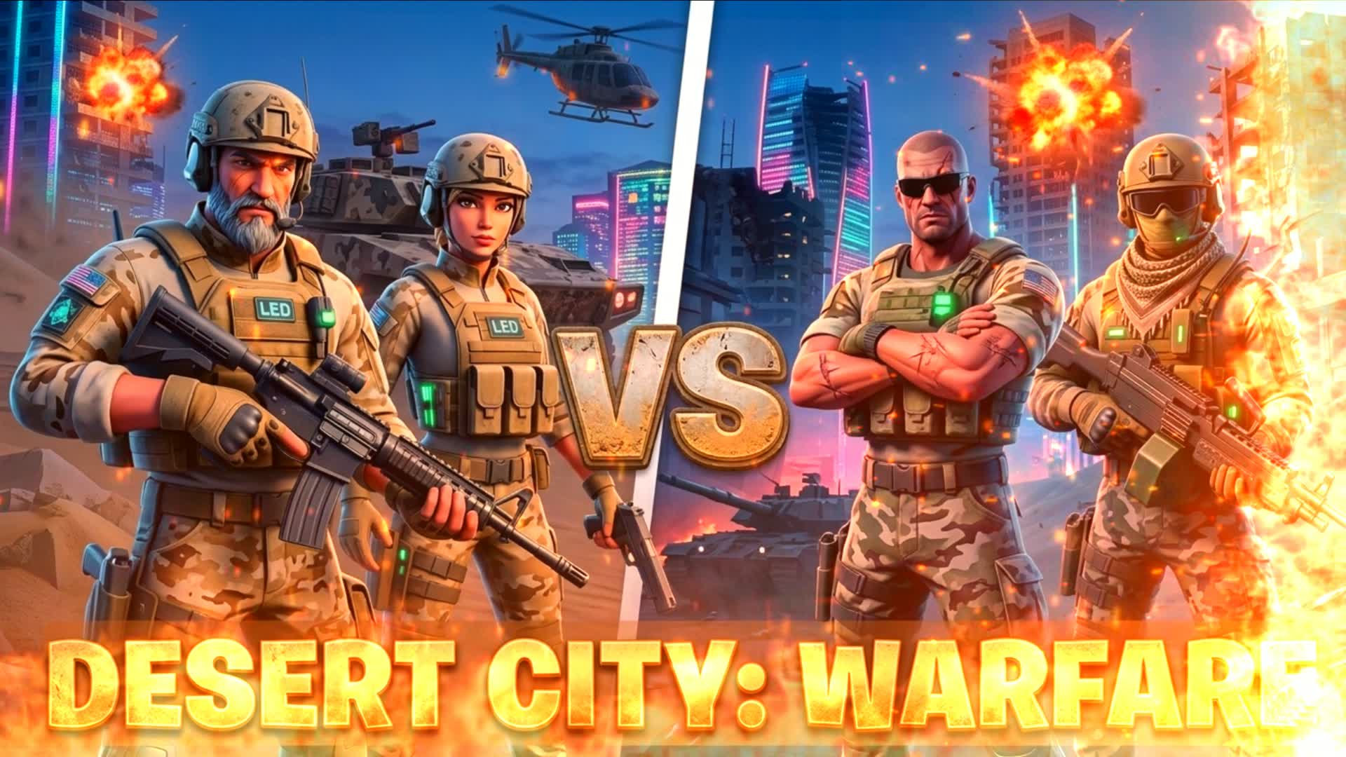 Desert City: Warzone | PVP