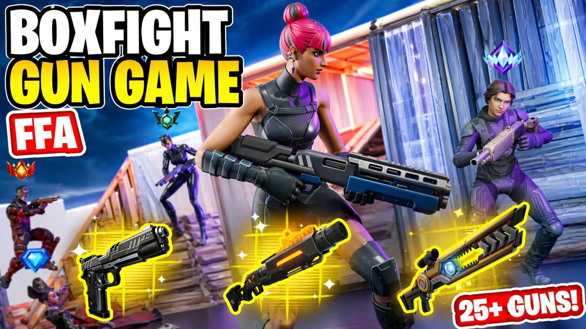 INFINITY BOXFIGHT⭐️ GUNGAME🔫