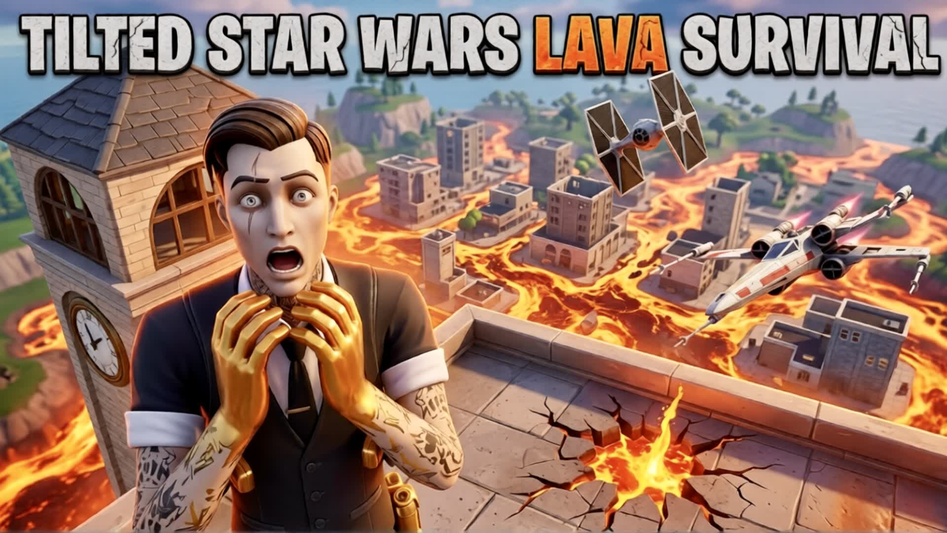 TILTED STAR WARS: LAVA SURVIVAL🔥
