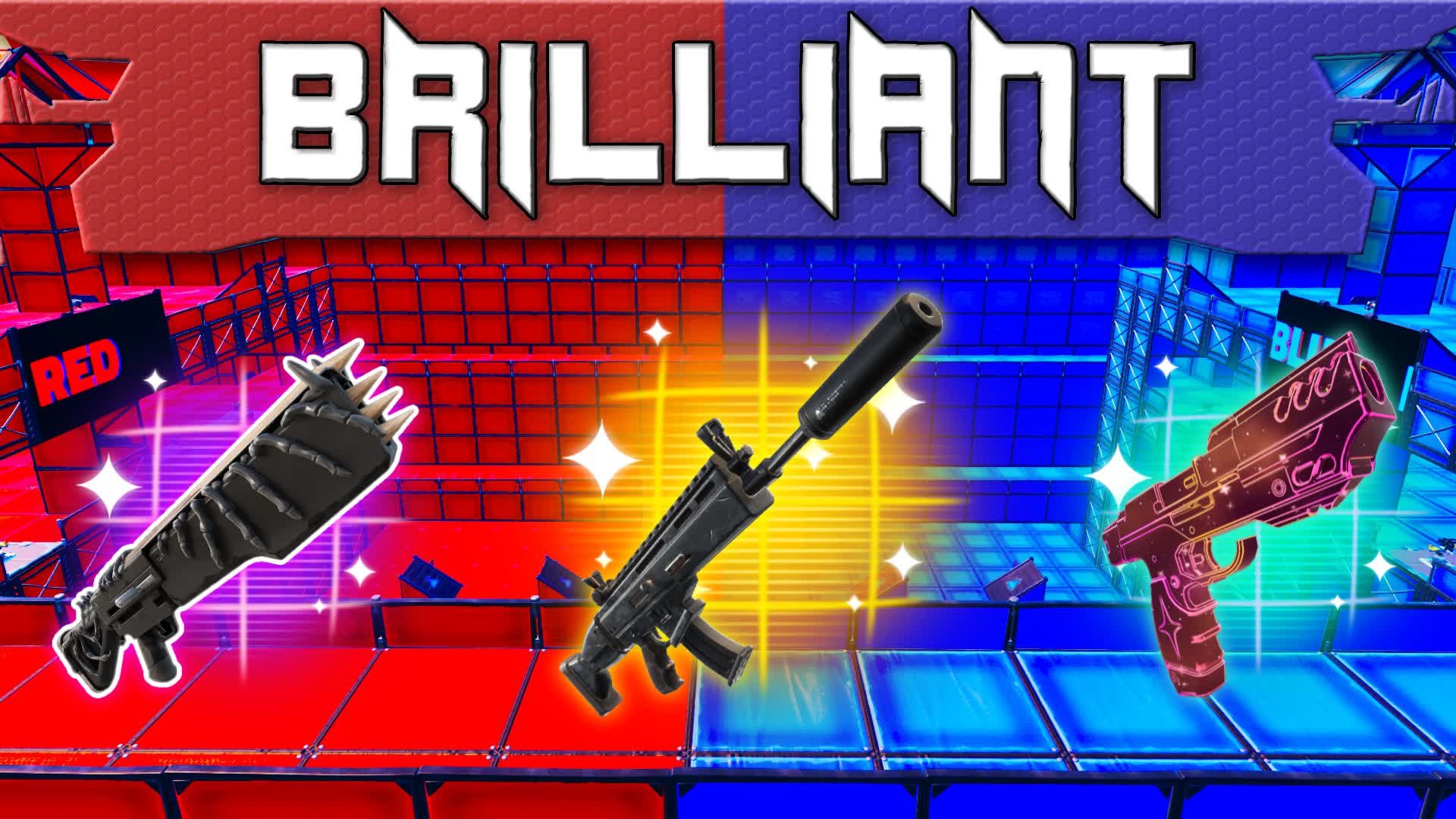 BRILLIANT⭐RED VS BLUE 🔴🔵