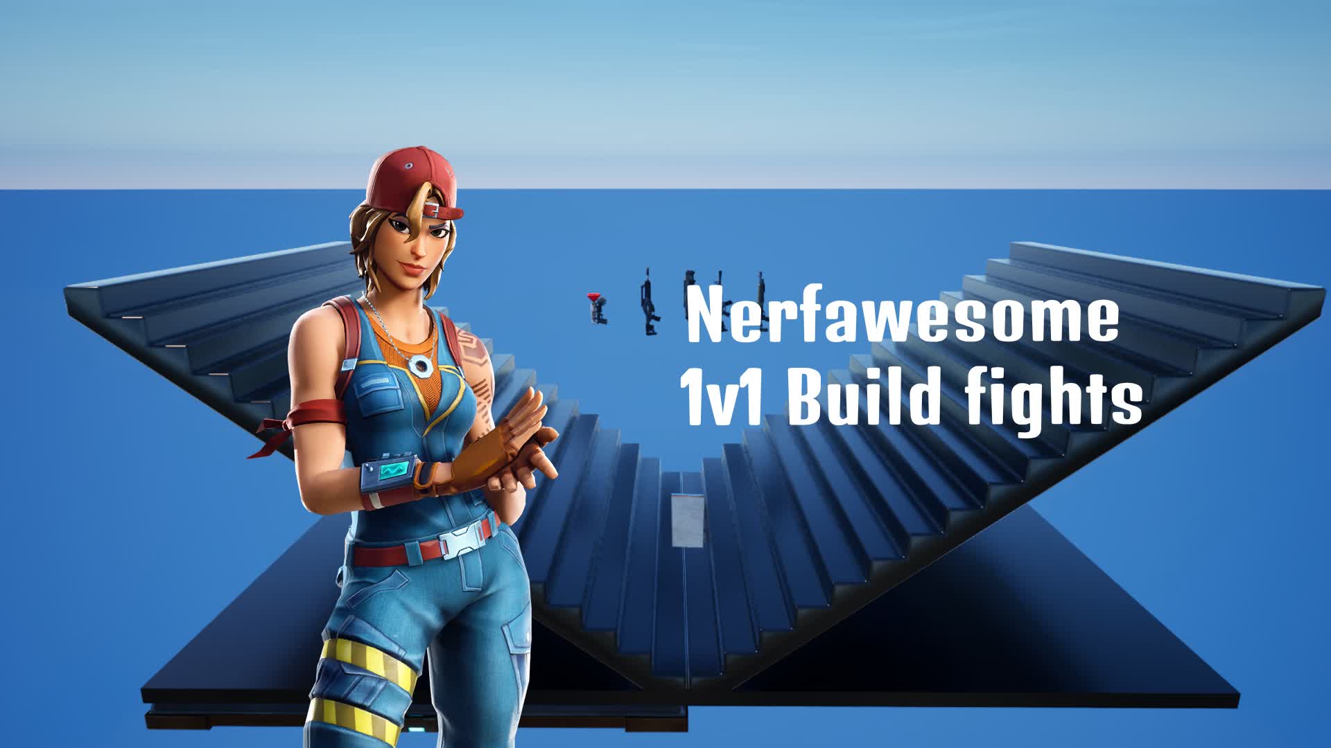 Nerfawesome 1v1 Build fights
