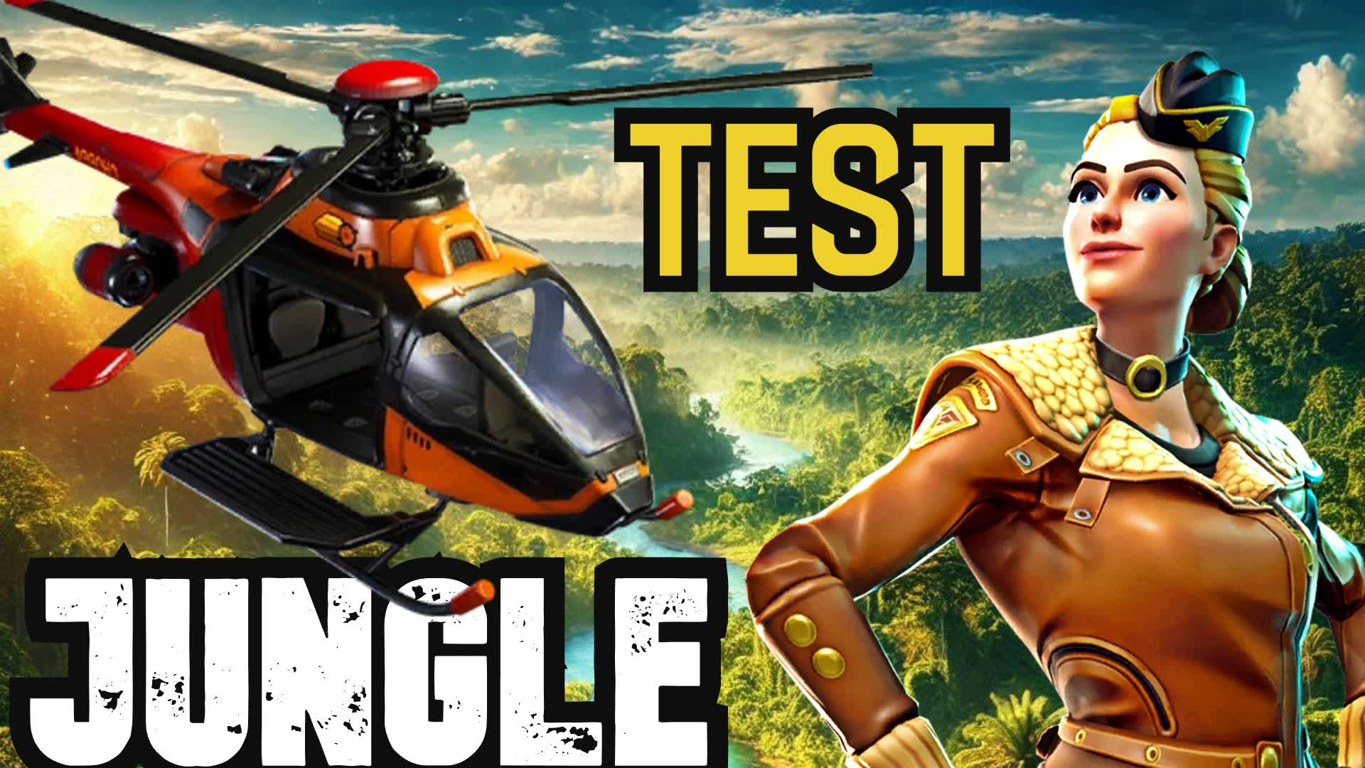 HELICOPTER TEST JUNGLE