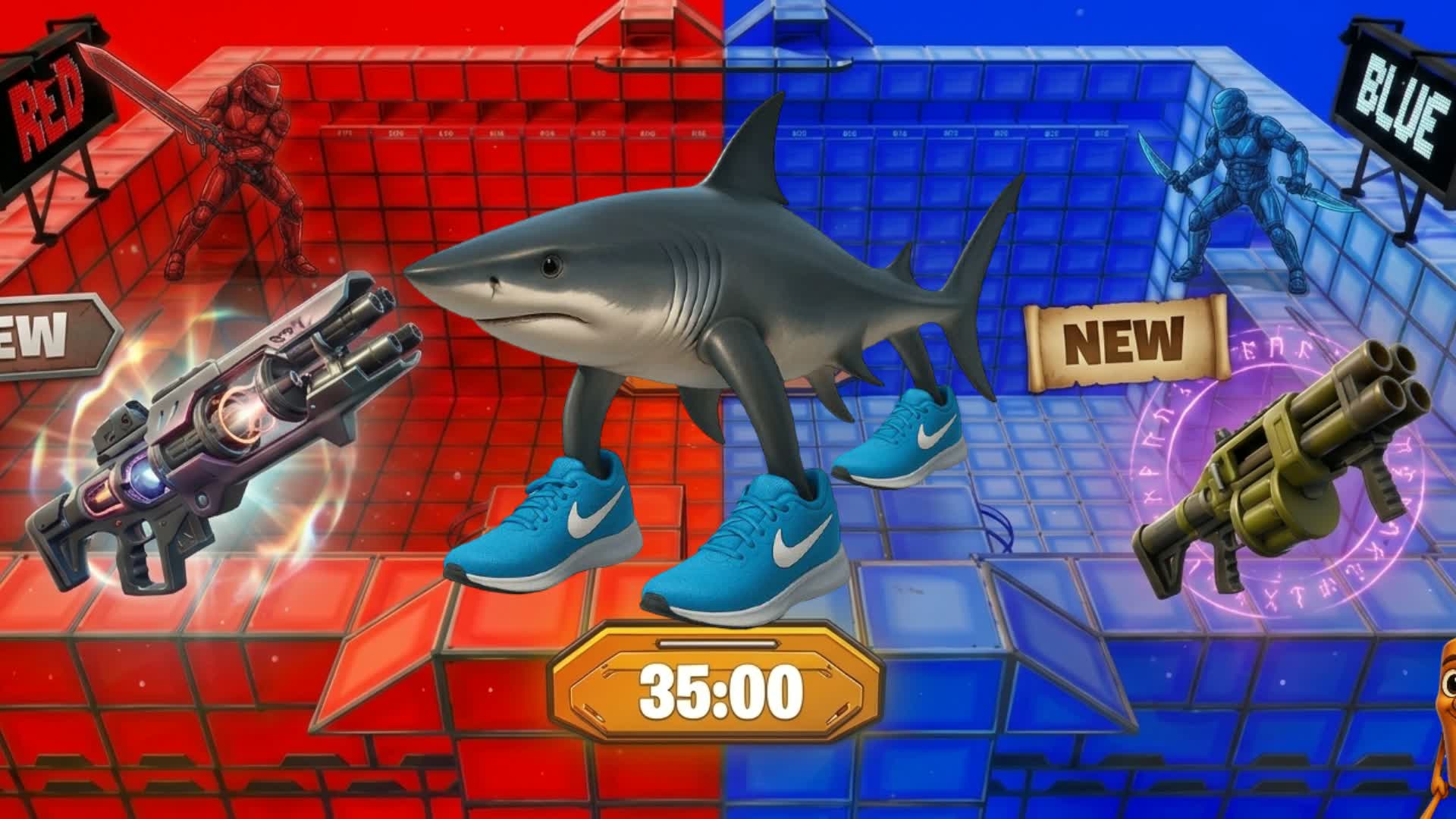 RED vs BLUE PRIME!!