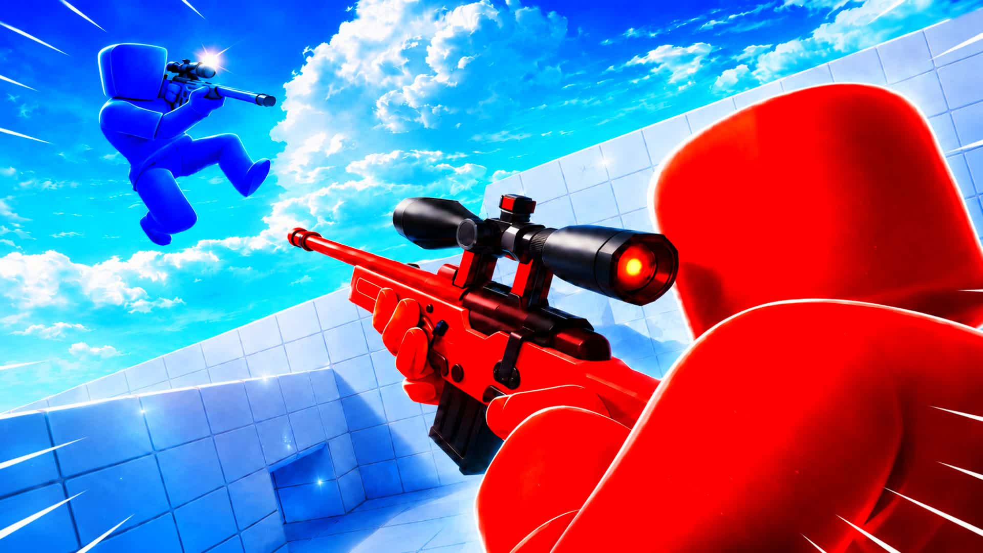 MEGA 67 RED VS BLUE 🔴🔵ASRP2872