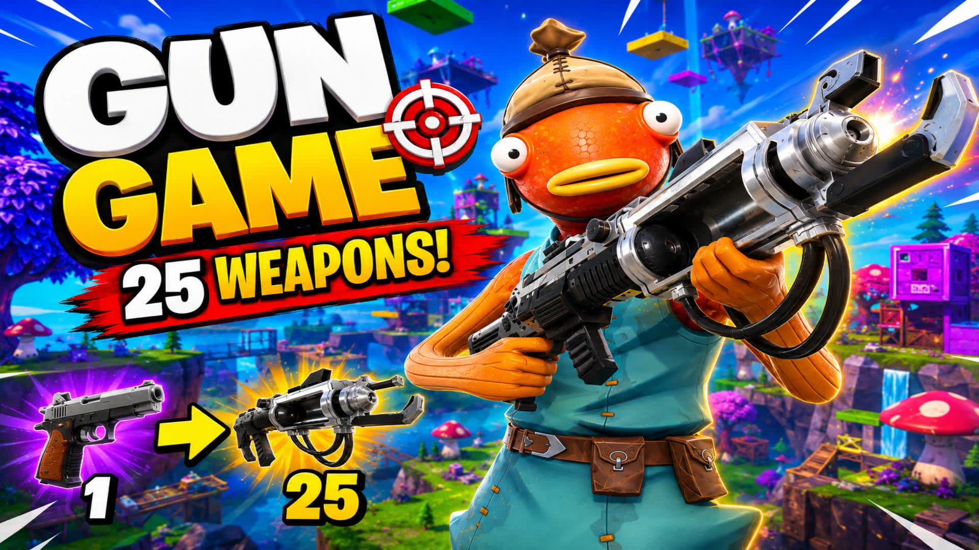 CRAZY GUN GAME +25 WEAPONS