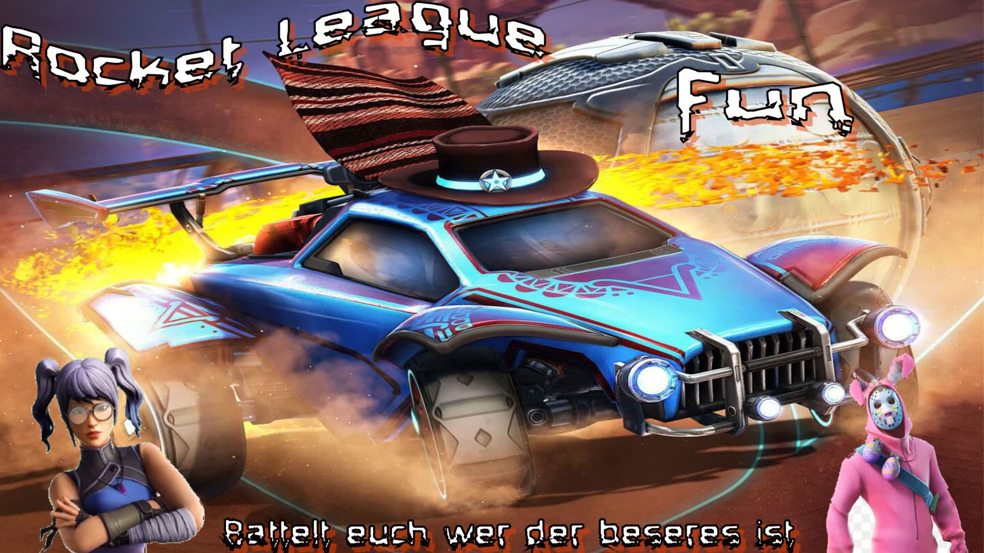 Park mit Octane aus Rocket League