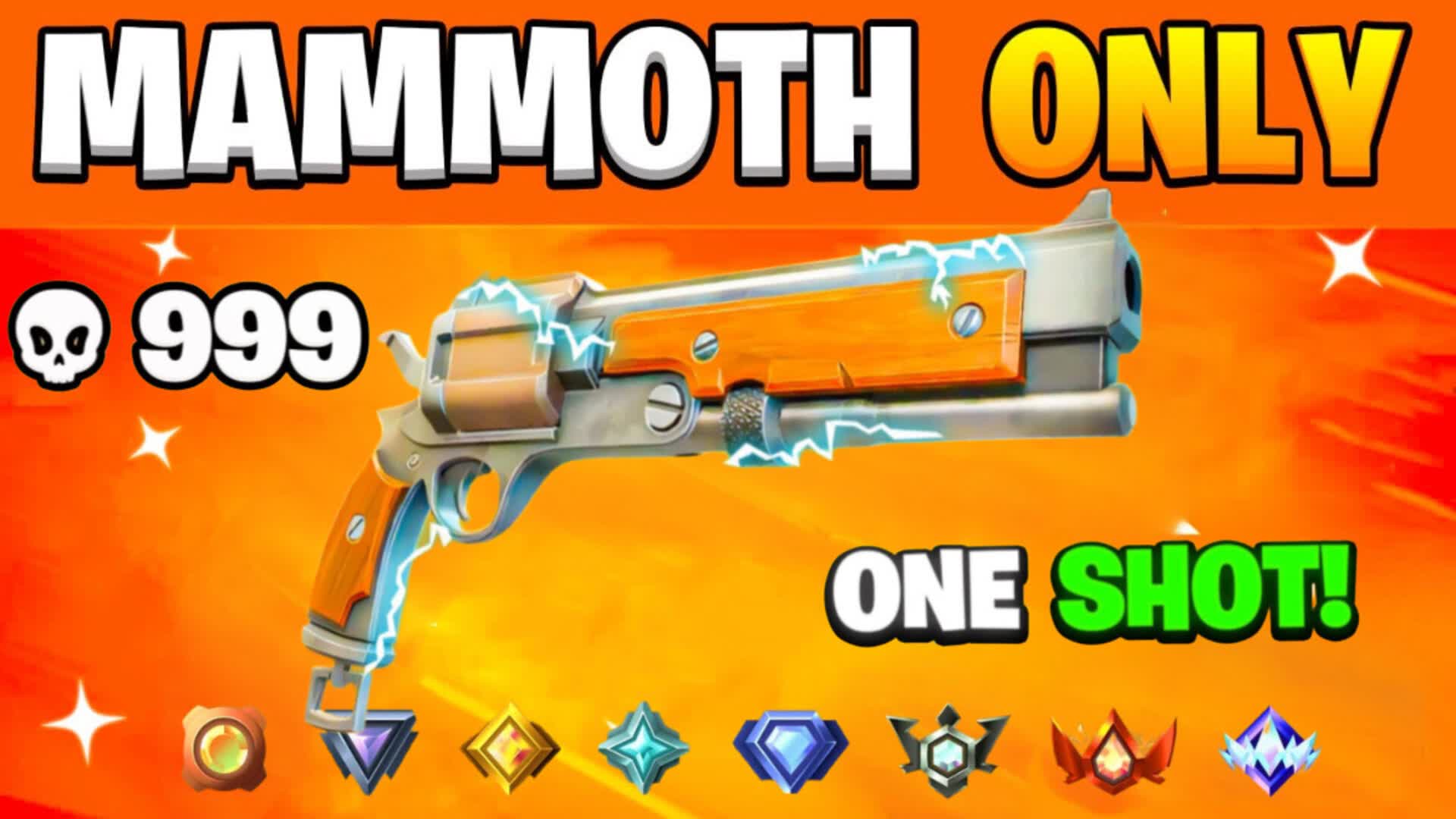 Crazy Mammoth Only🎯 One Shot🔫 Summer🌴