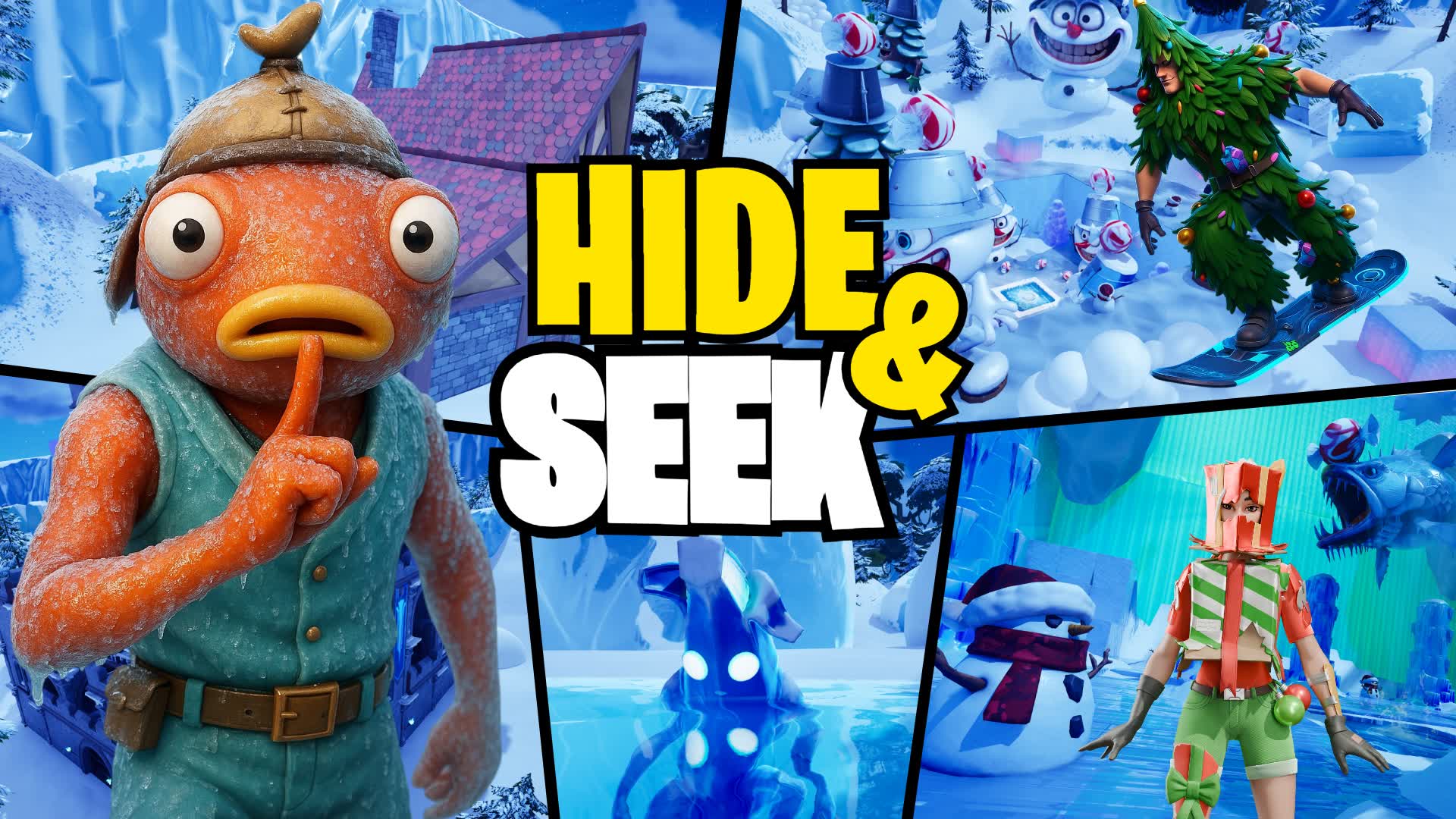 FROZEN WINTER – PROP HUNT🎄