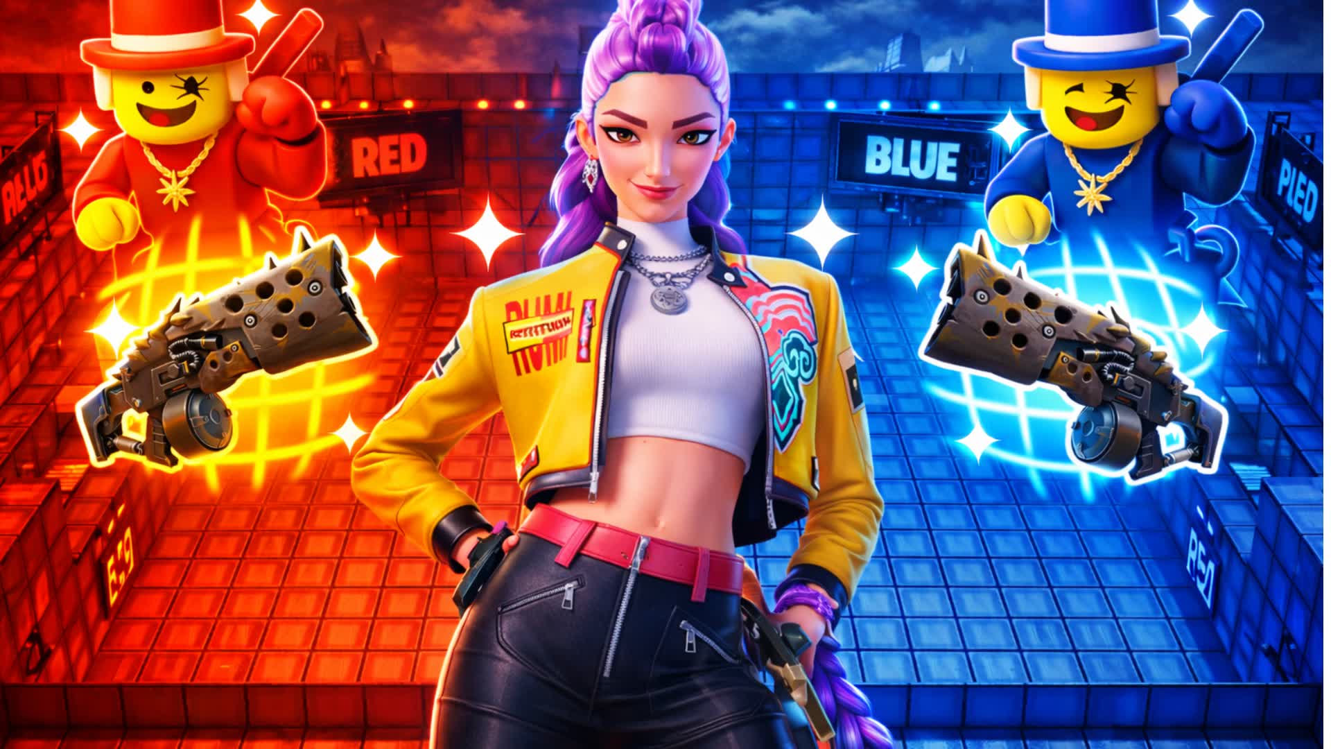 N3W KPOP HUNTERS🔴🔵RED VS BLUE X 👹
