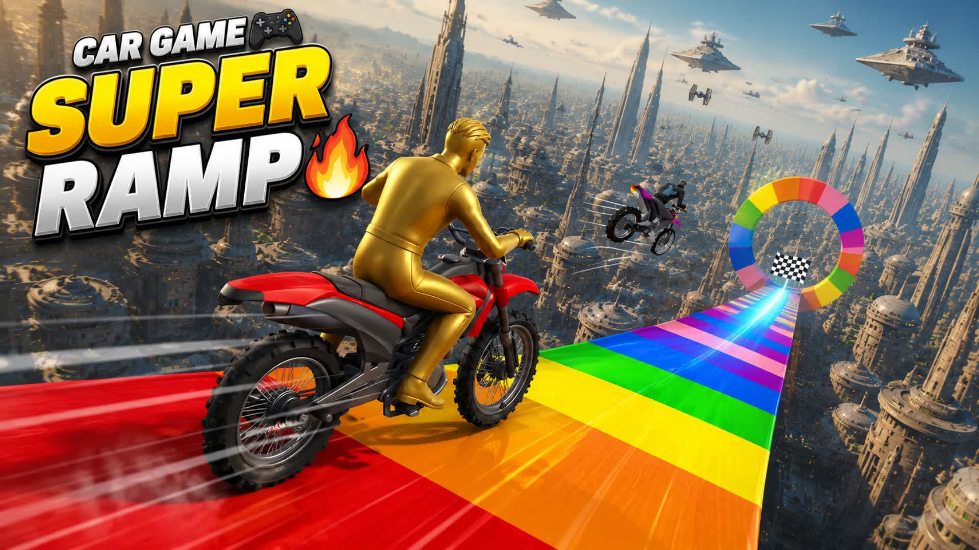 CAR GAME 🕹️STW SUPER RAMP🔥