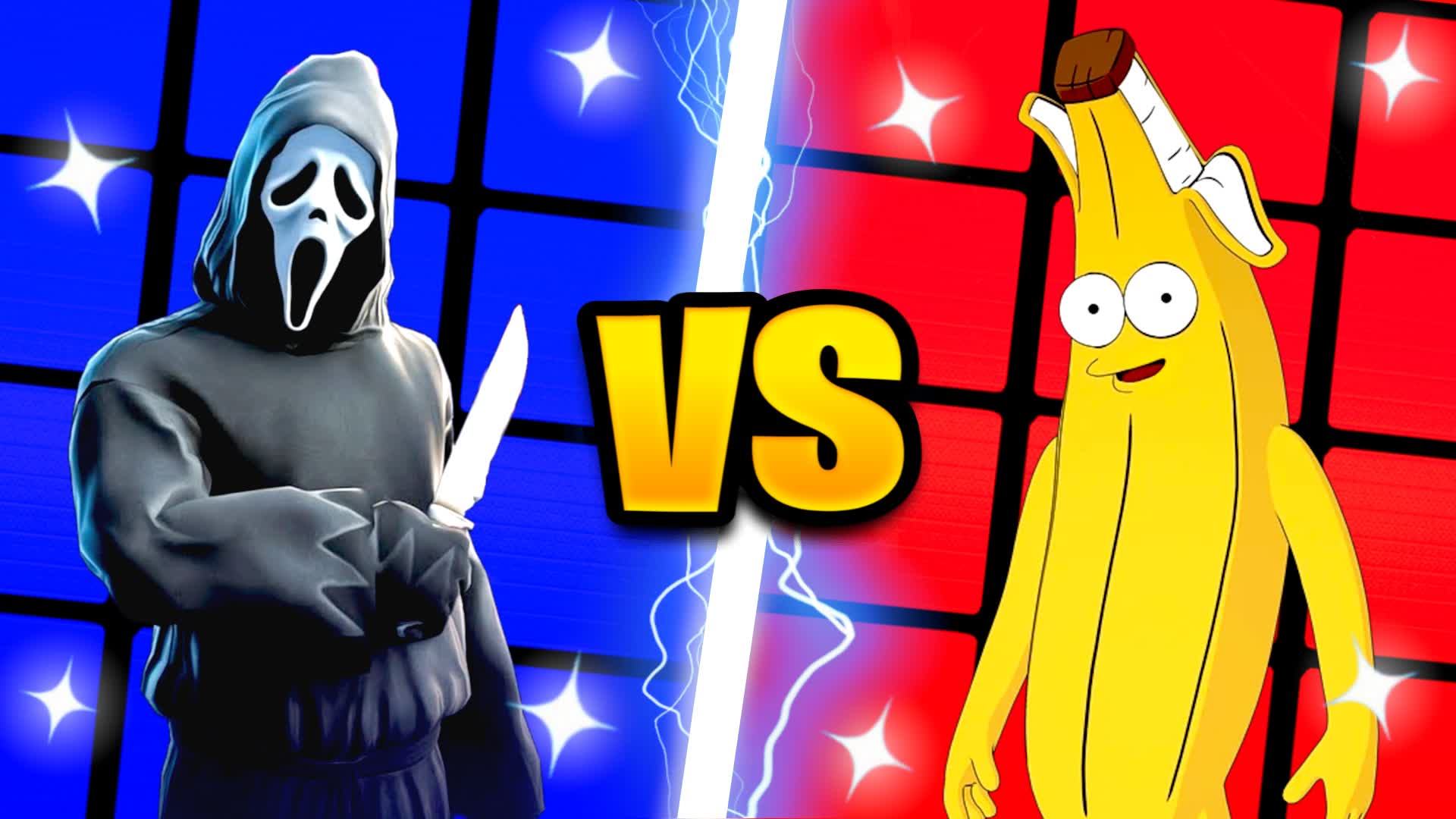 KPOP GH0ST VS BANANA A7 RED VS BLUE 🔴🔵