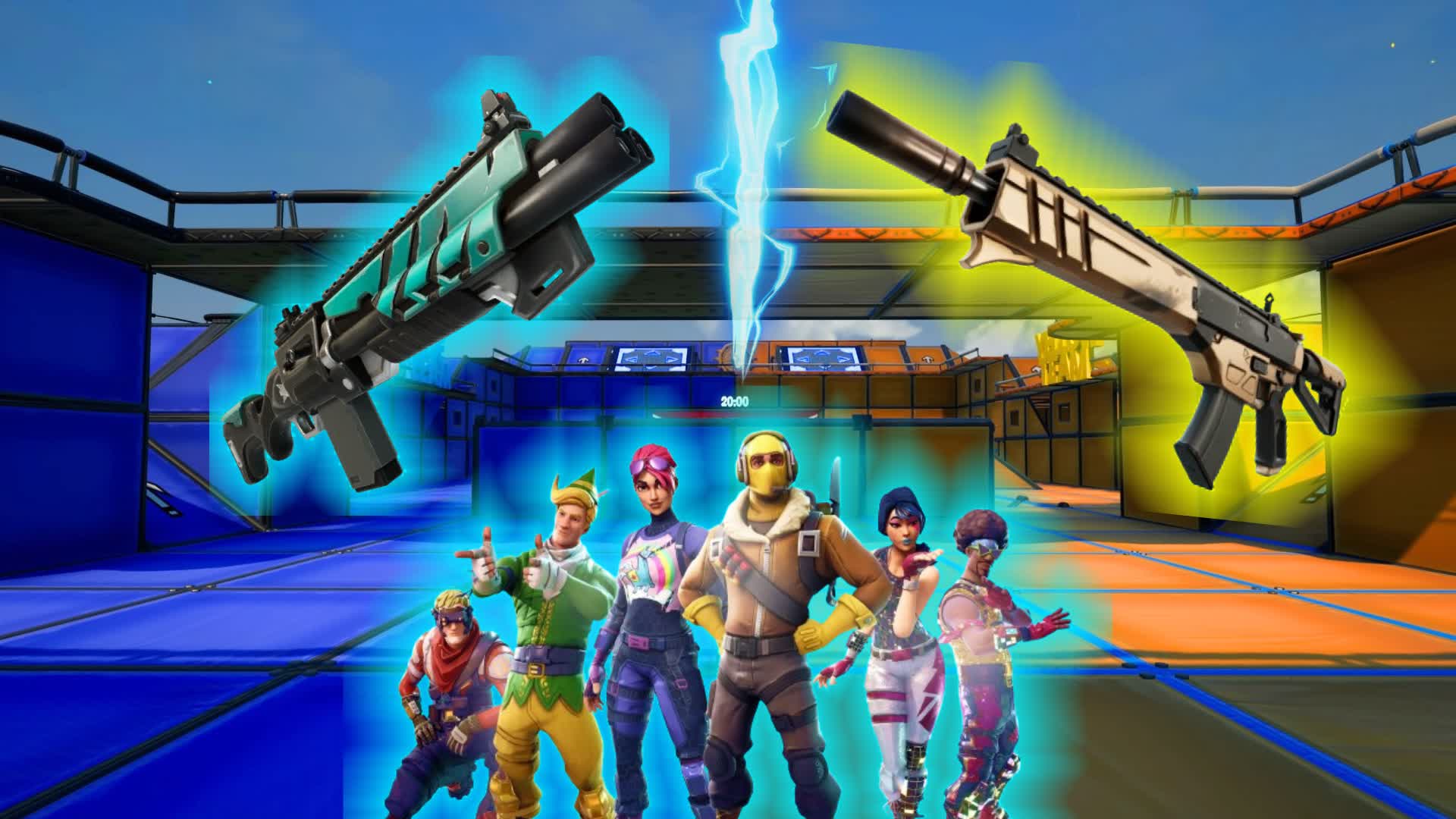 💎🥇CRAZY BLUE VS YELLW 🔵✨PVP🔫