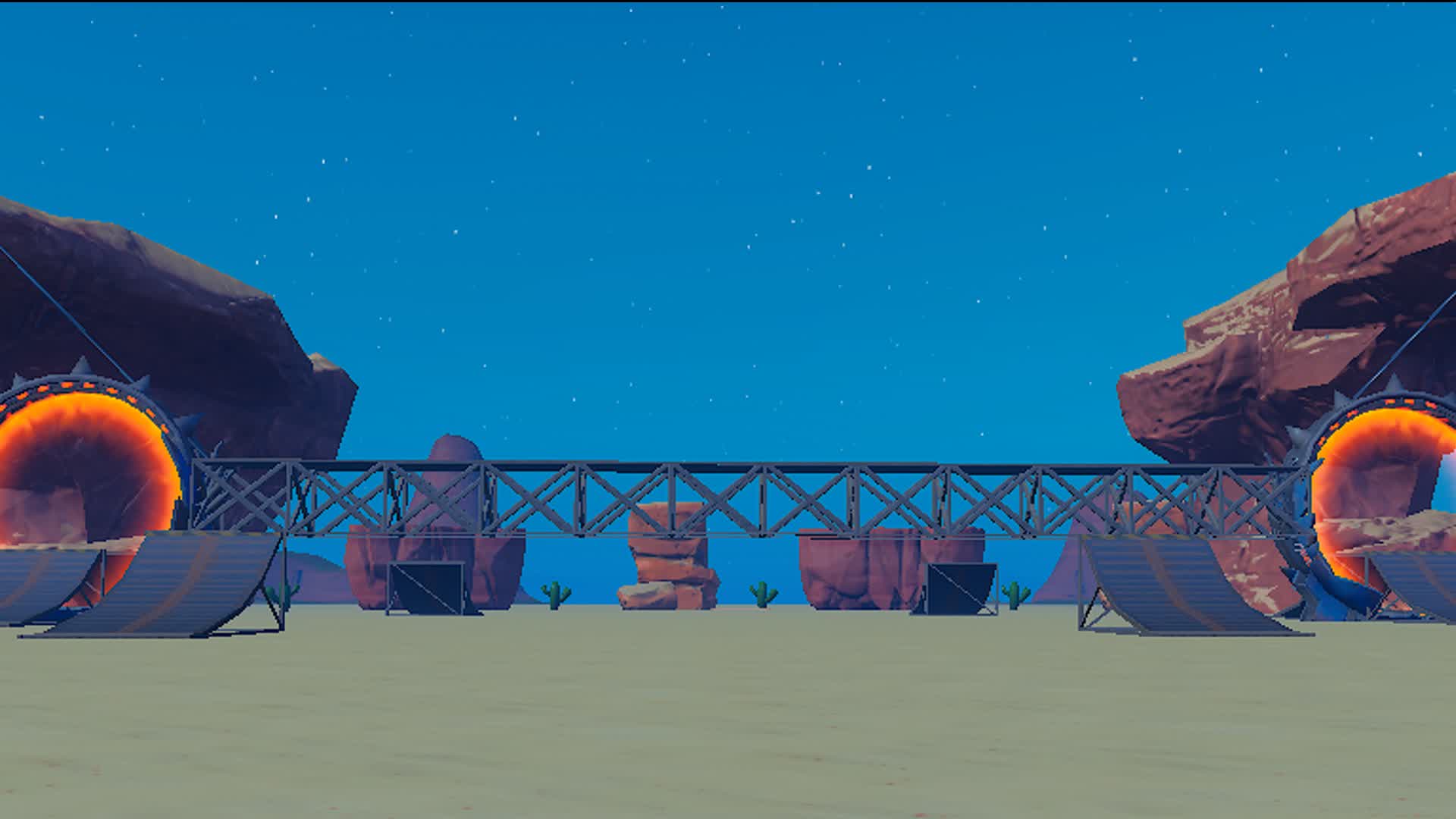 🌵DESERT ROCKETS VS CARS