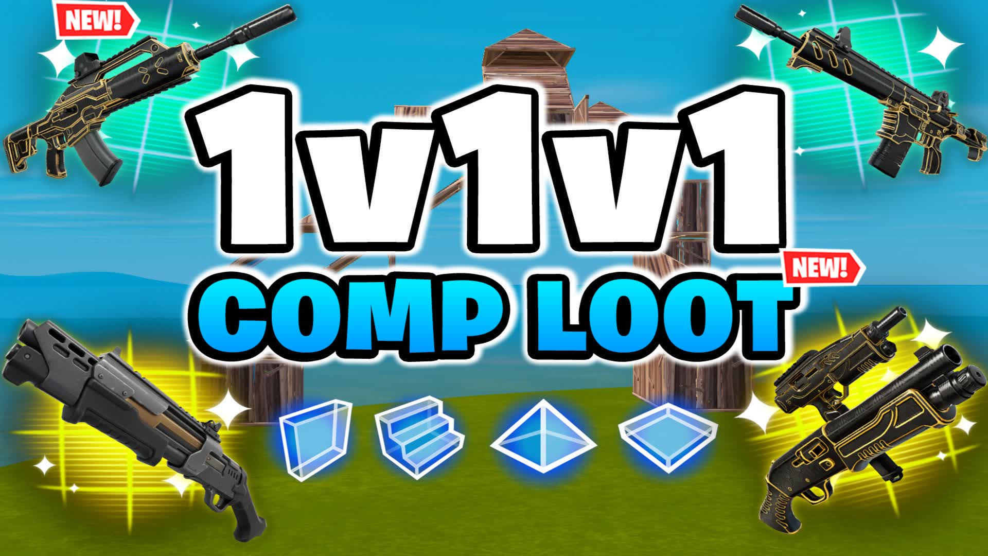 1V1V1 COMP LOOT - FREE FOR ALL👑(1VS1VS1