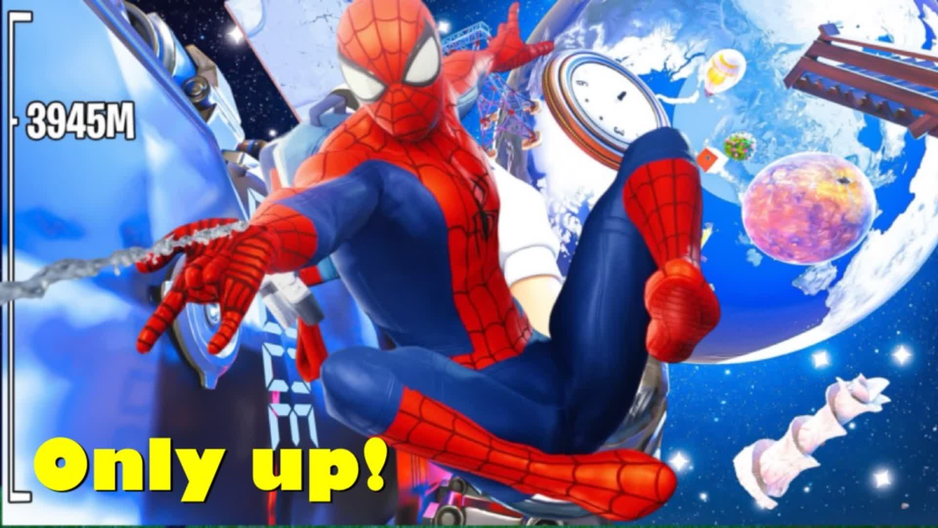 Only up Spiderman