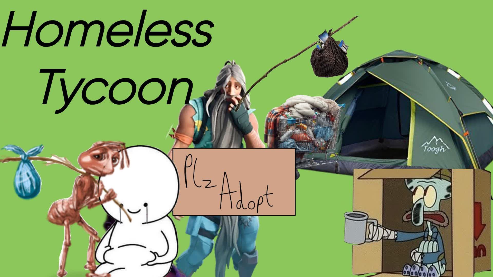 Homeless tycoon