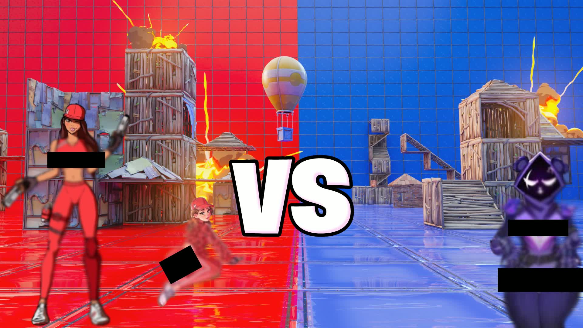 RED VS BLUE🔴🔵 LOWGROUND MOST Practice