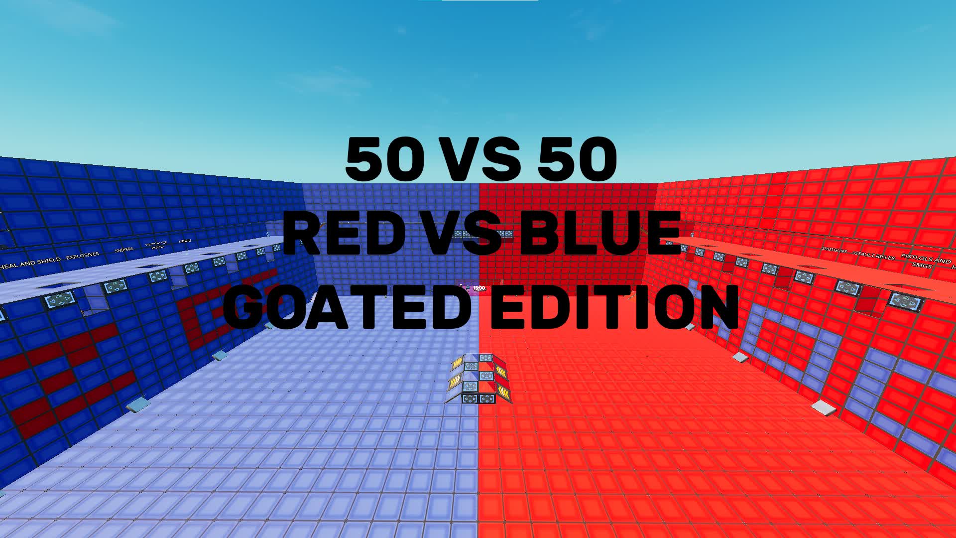 RED VS BLUE GOATED EDITION