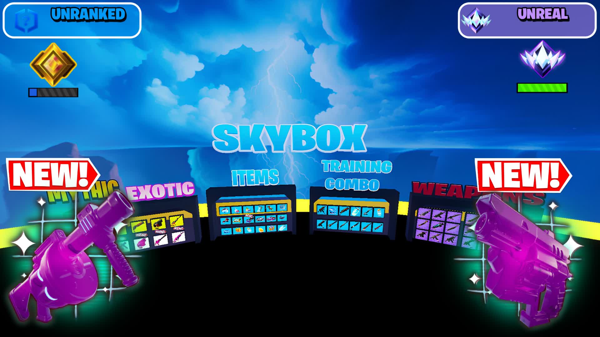 1v1  SKYBOX