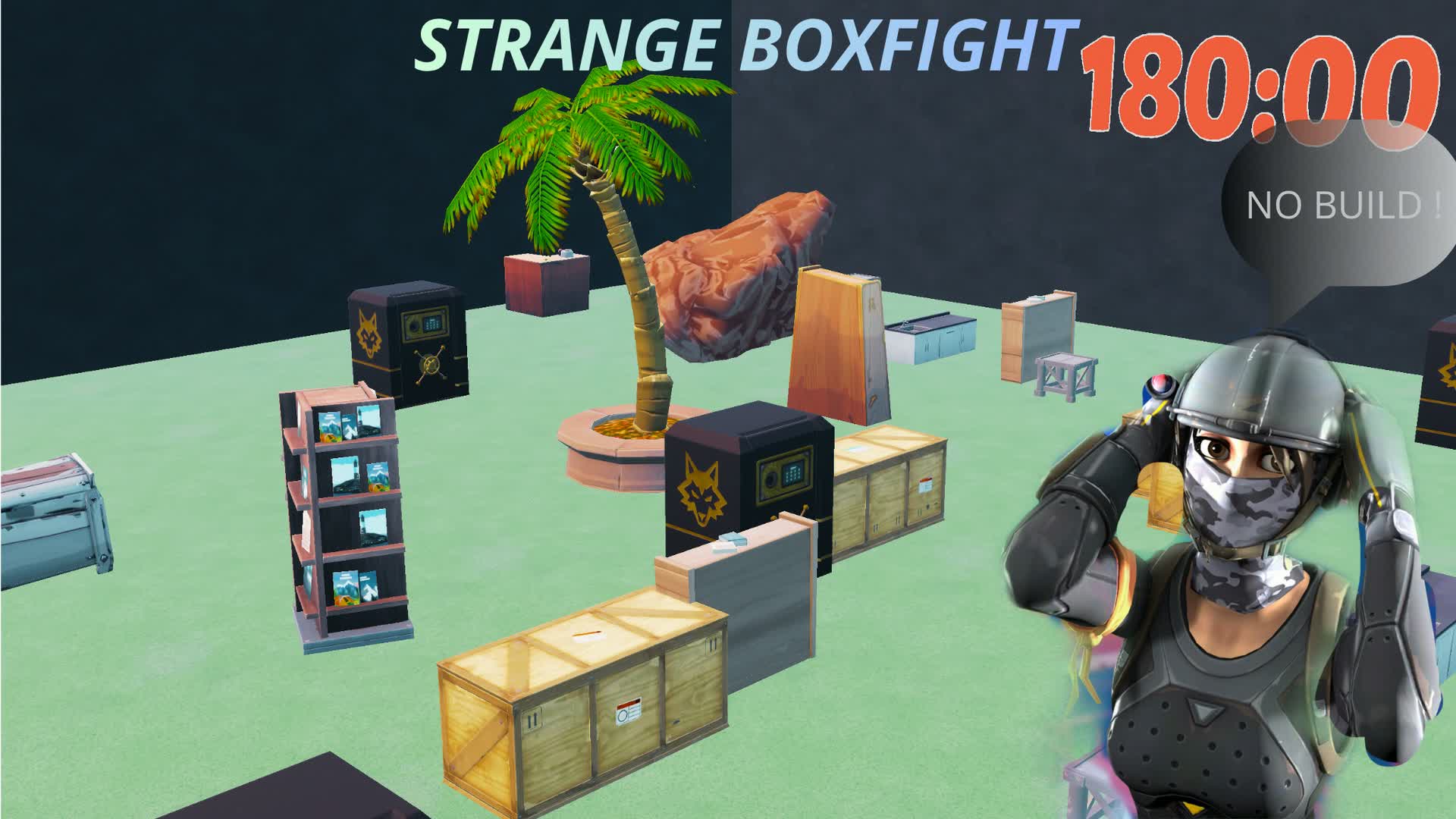 Strange box fight