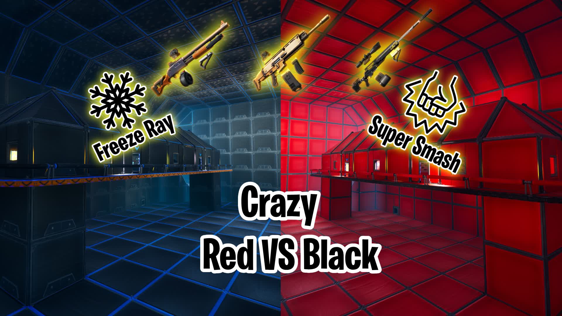 Crazy Red VS Black🔴⚫