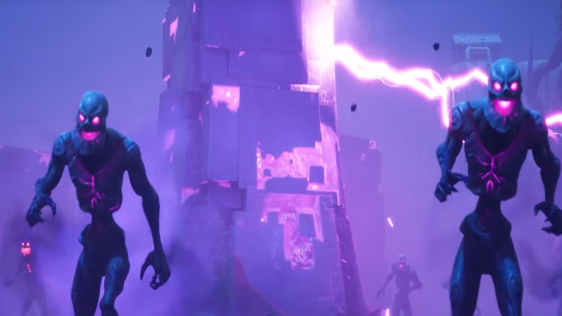 Blood moon rises