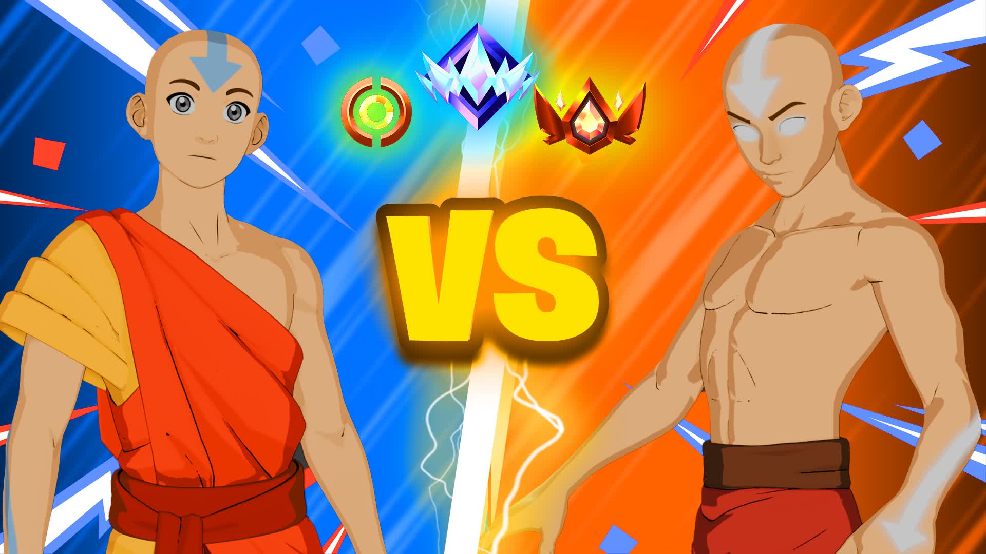 AVATAR - 🔥FIRE VS WATER🌊 | RED VS BLUE