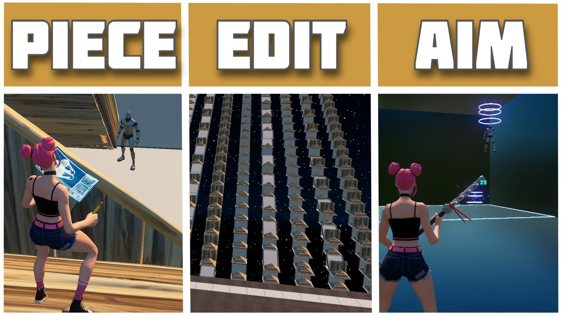 AIM, PIECE AND EDIT TRAINER