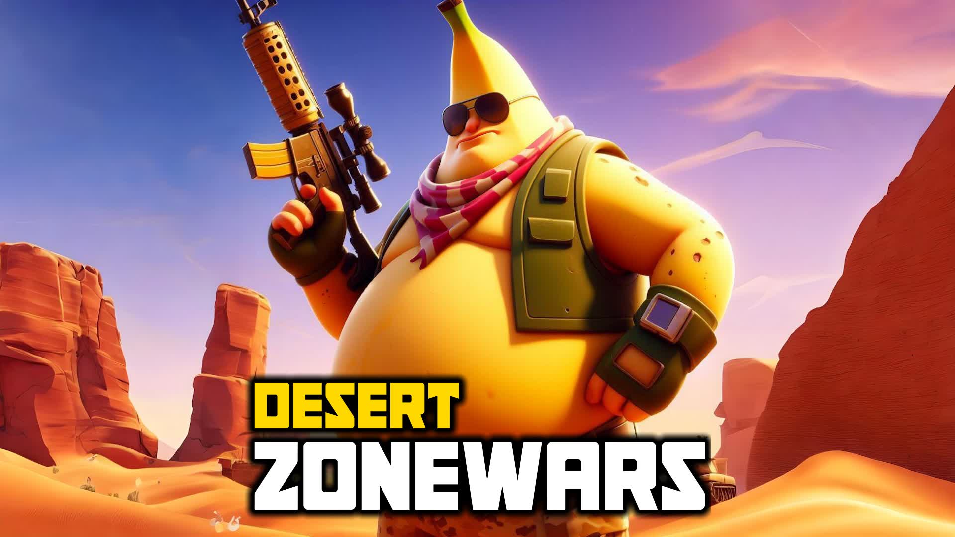 DESERT ZONE WARS 🍌