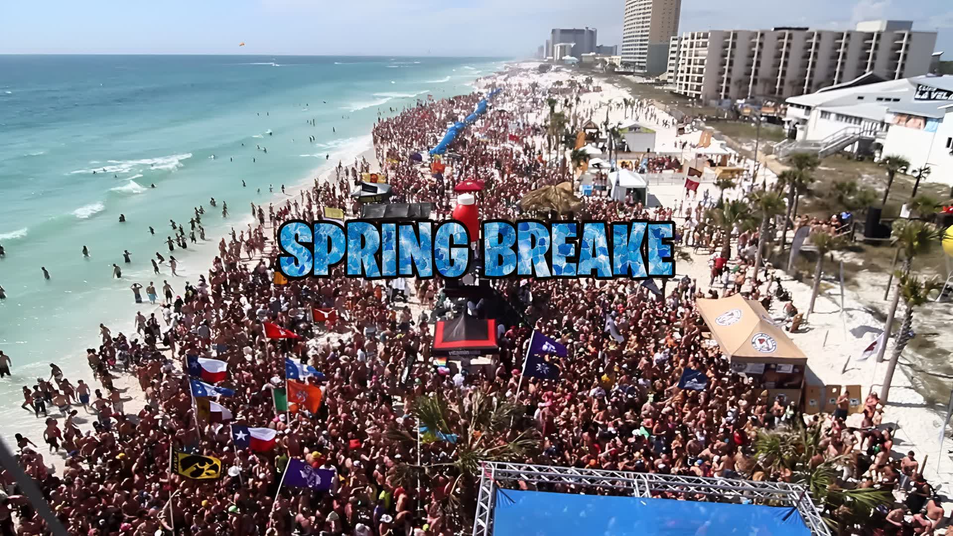 SPRING BREAK BEACH - VACACIONES en PLAYA