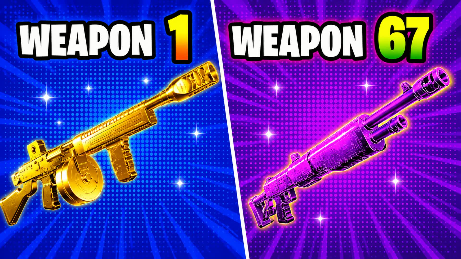 TRYHARD GUN GAME🔫ONE SHOT🔫