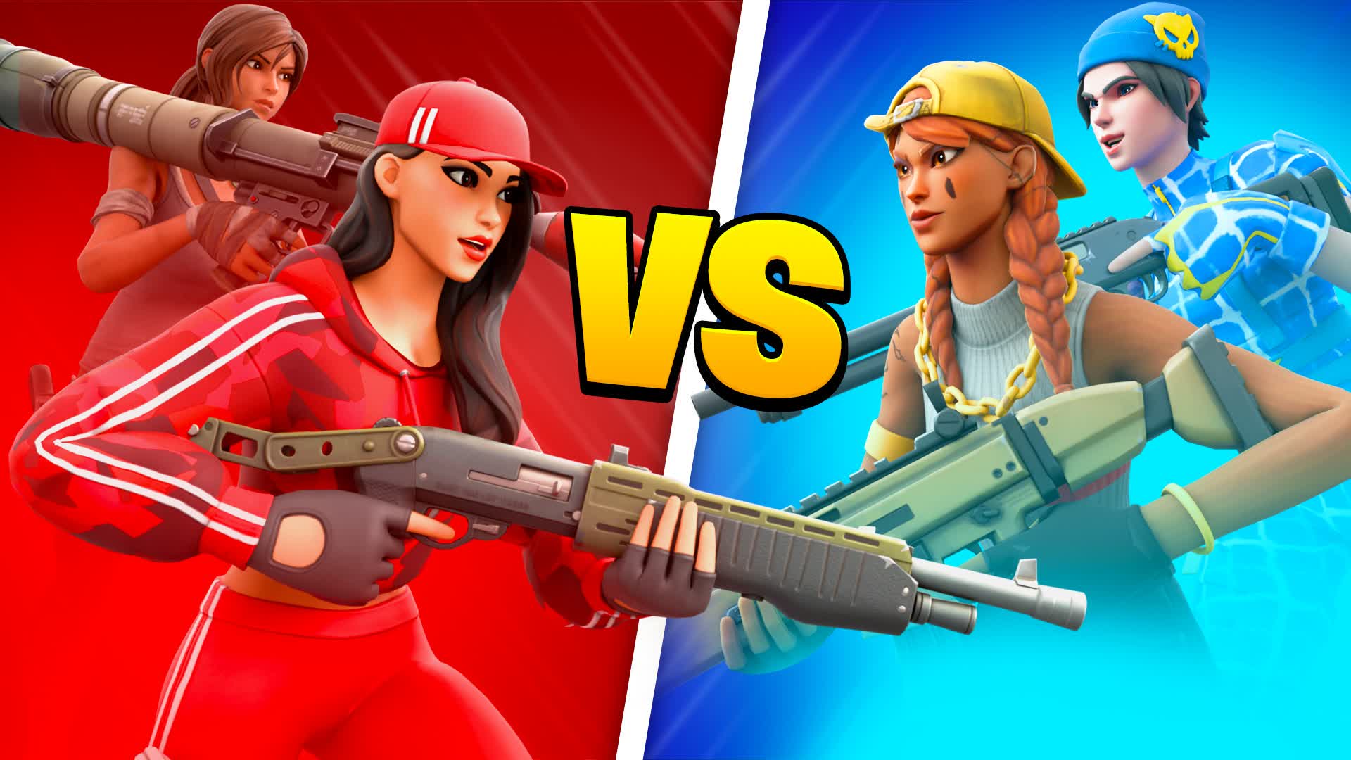 Basic Red vs Blue🔴🔵