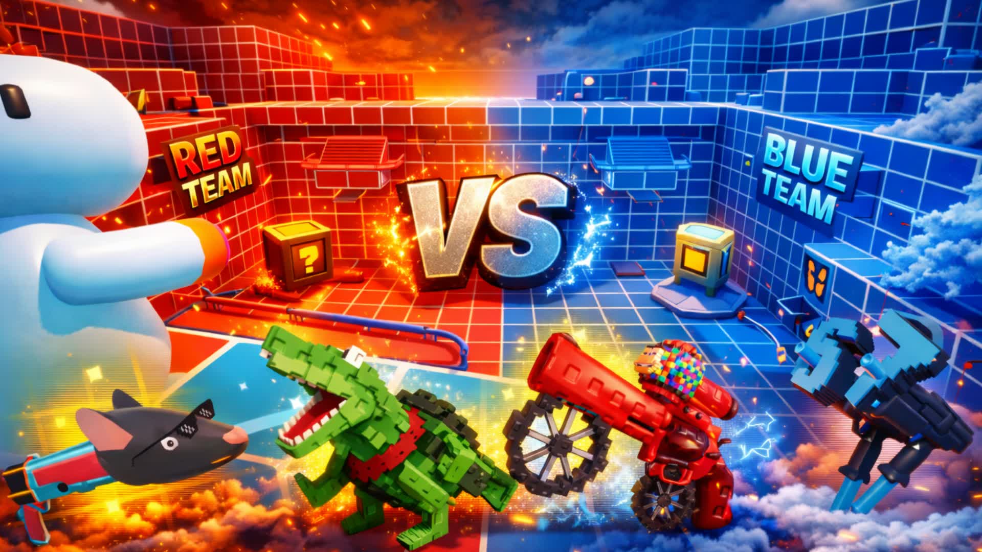 NEW CLASH: RED vs BLUE 🔴🔵