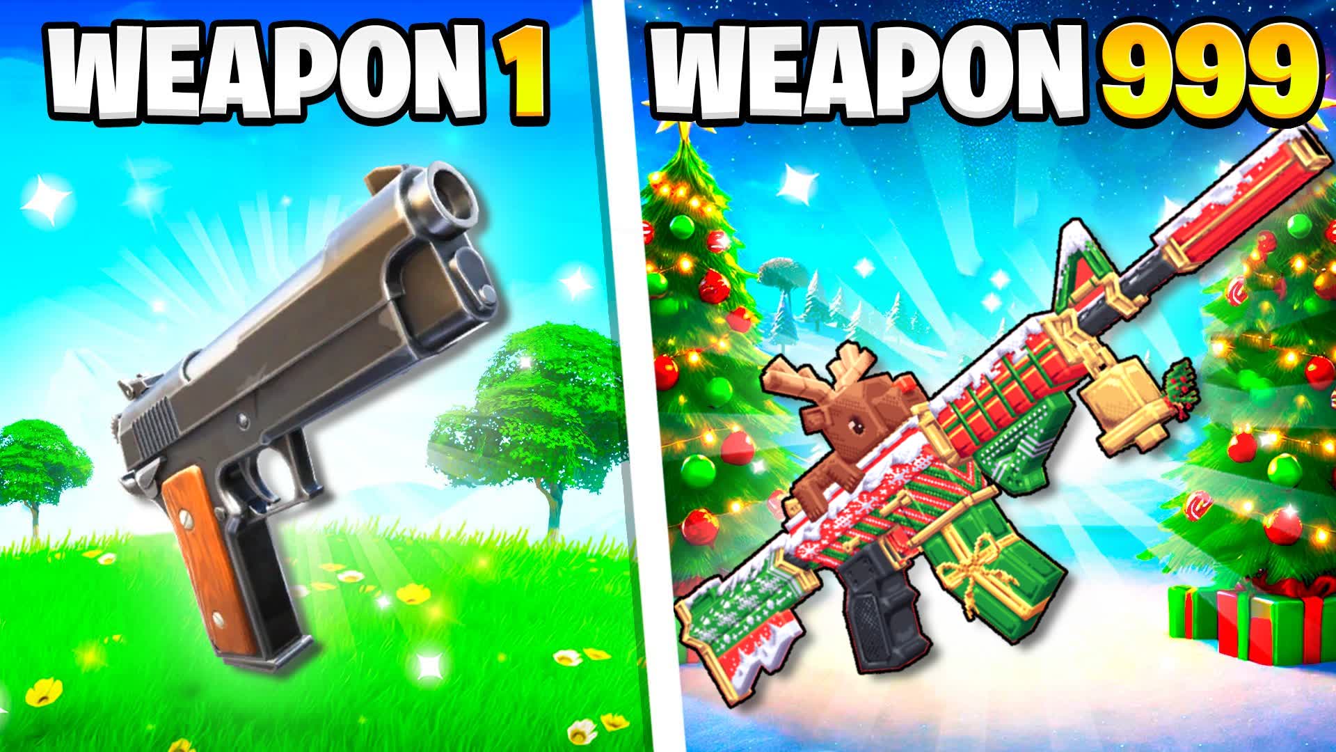 ❄️ WINTER GUN GAME 🎯 ONE SHOT ⭐