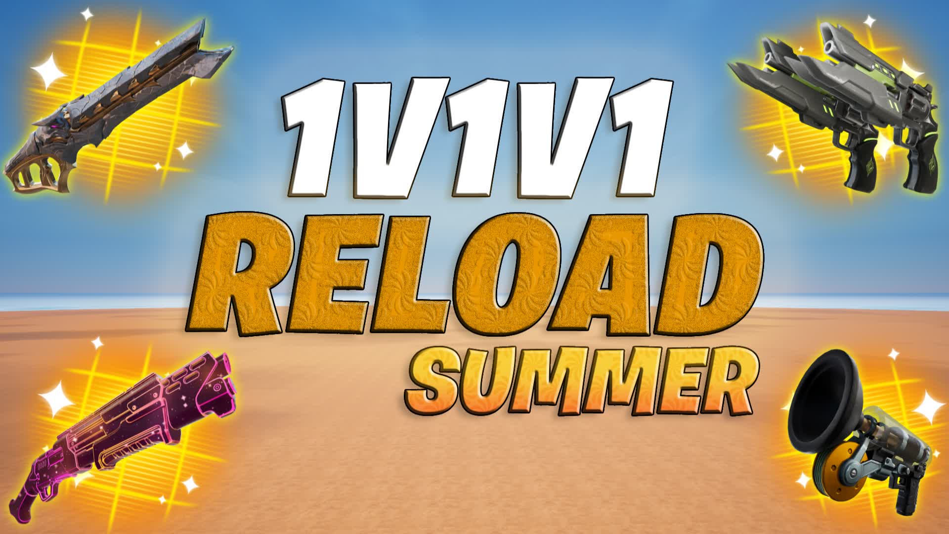 1v1v1 Summer Realistic Reload FFA 🔫