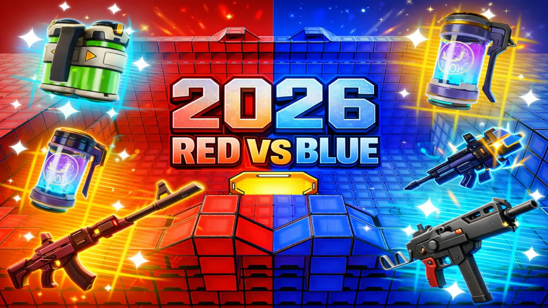 SUPER 2026 RED VS BLUE (NO BUILD)