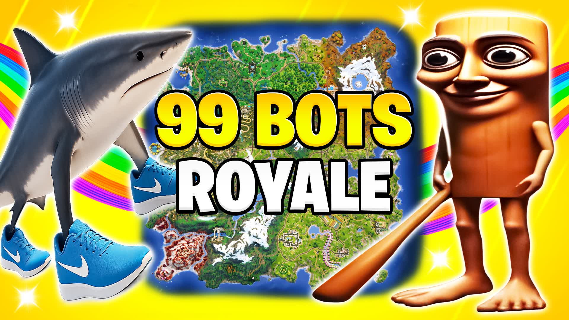 ⭐99 BOTS ROYALE ⭐ FFA