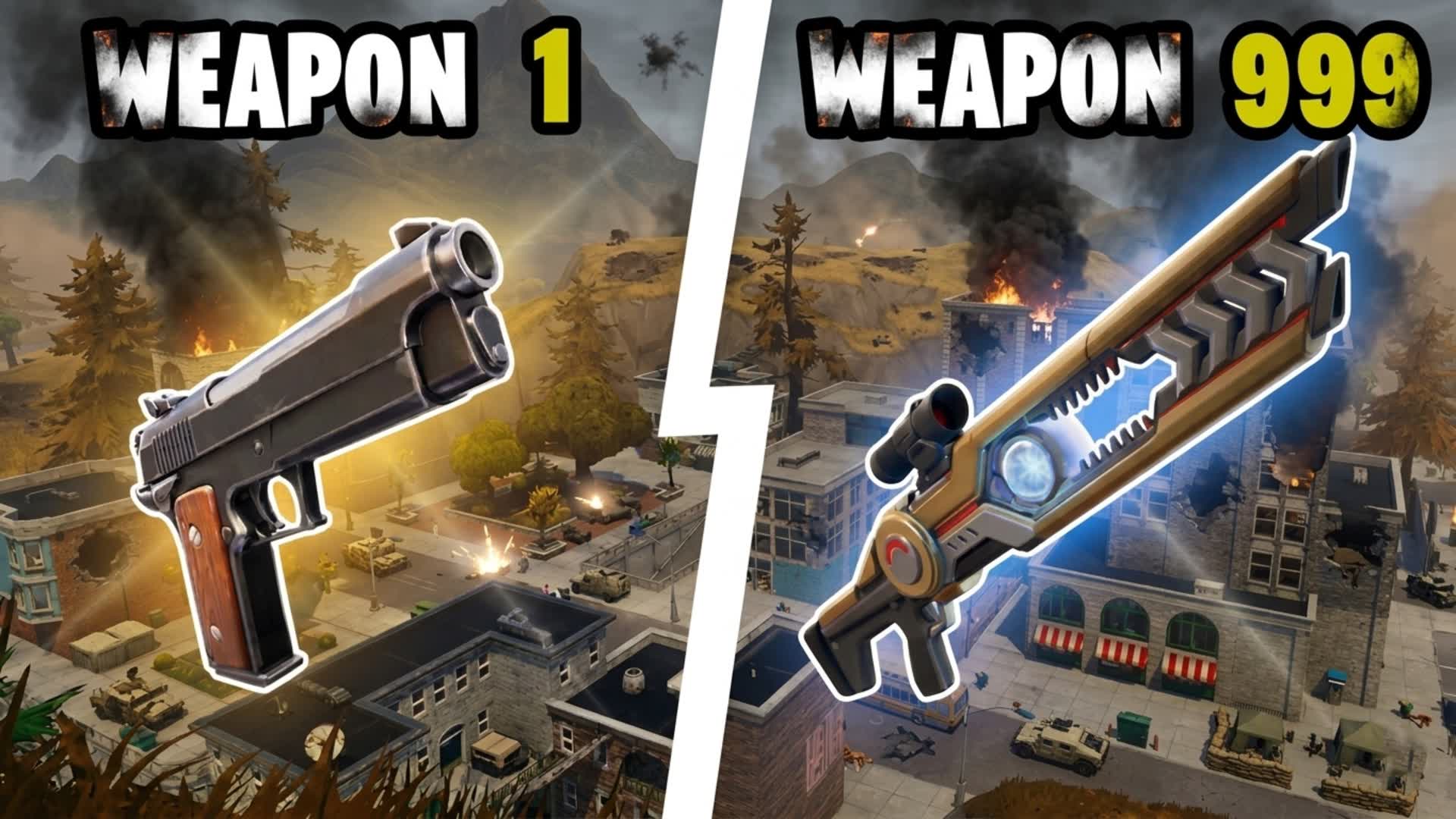 🎯 GUN GAME 🏝️ Summer 🏝️ 🎯