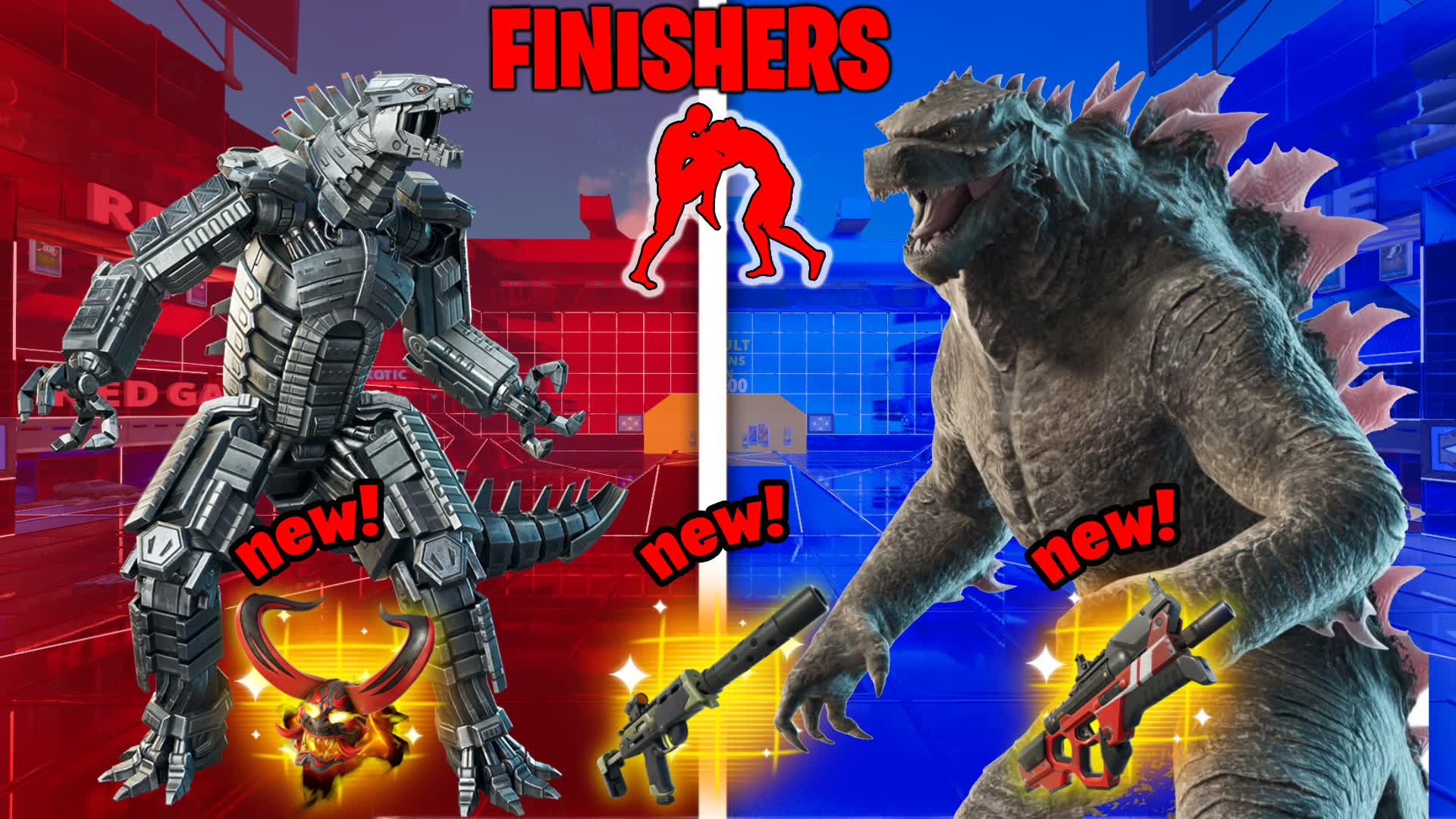 GODZILLA VS KONG RVB 🔴🔵UPDATED