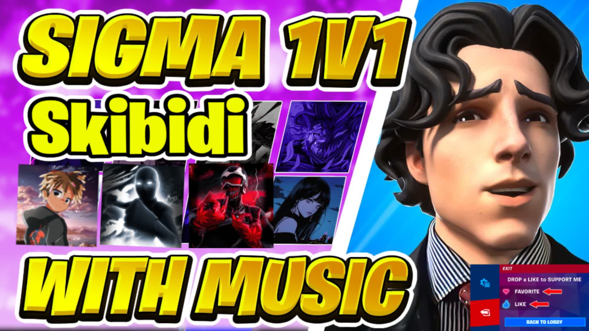 🗿Skibidi Sigma 1v1 With Music🎵
