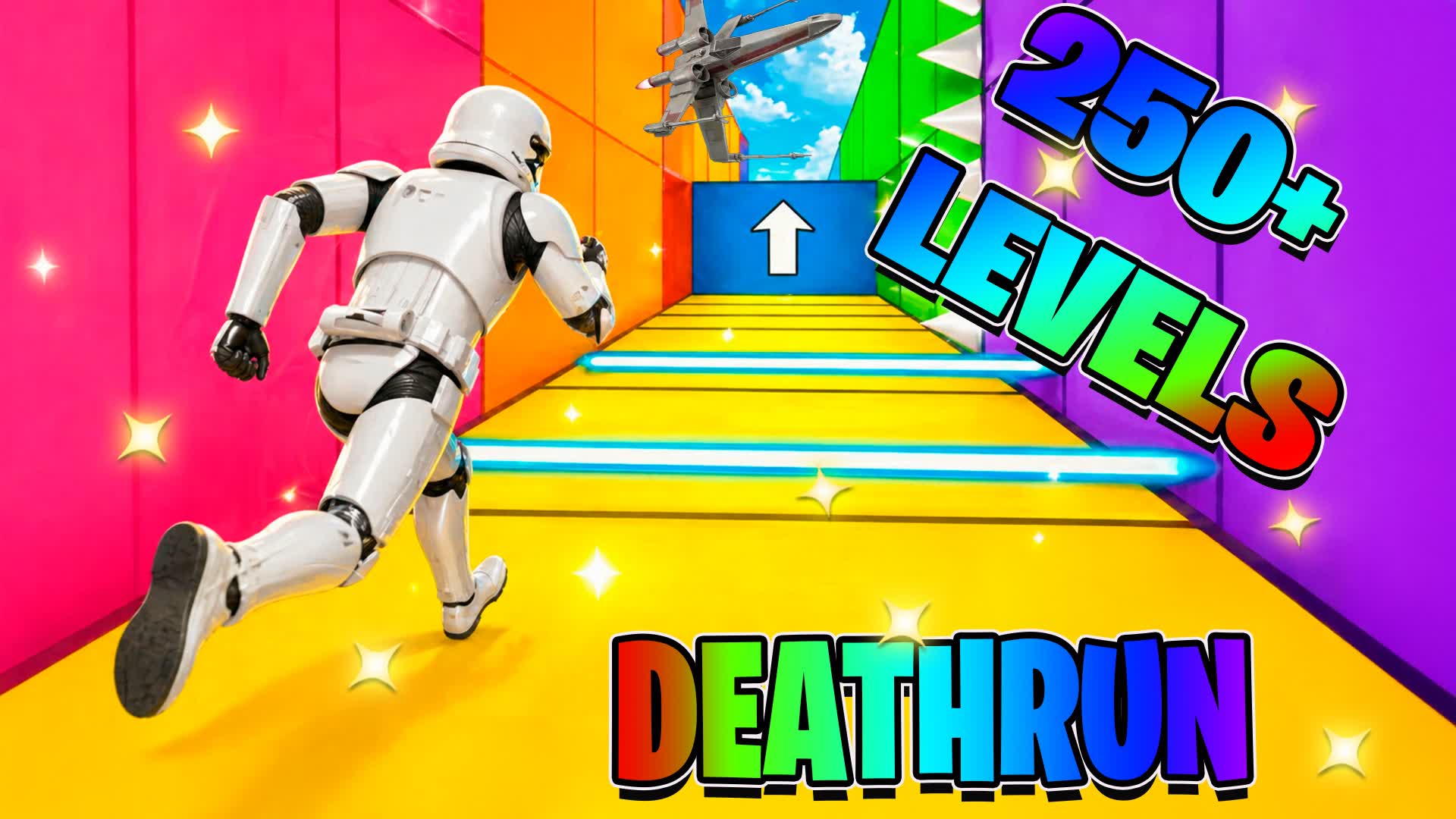 ⭐ STAR WARS PARKOUR 250+ DEATHRUN 🎵