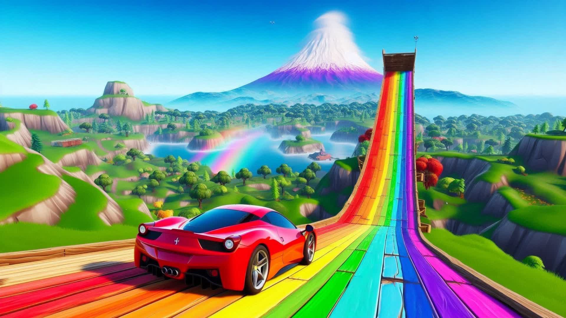 🏎️ SPORT CAR RAMP 🏆DRIVE🏎️