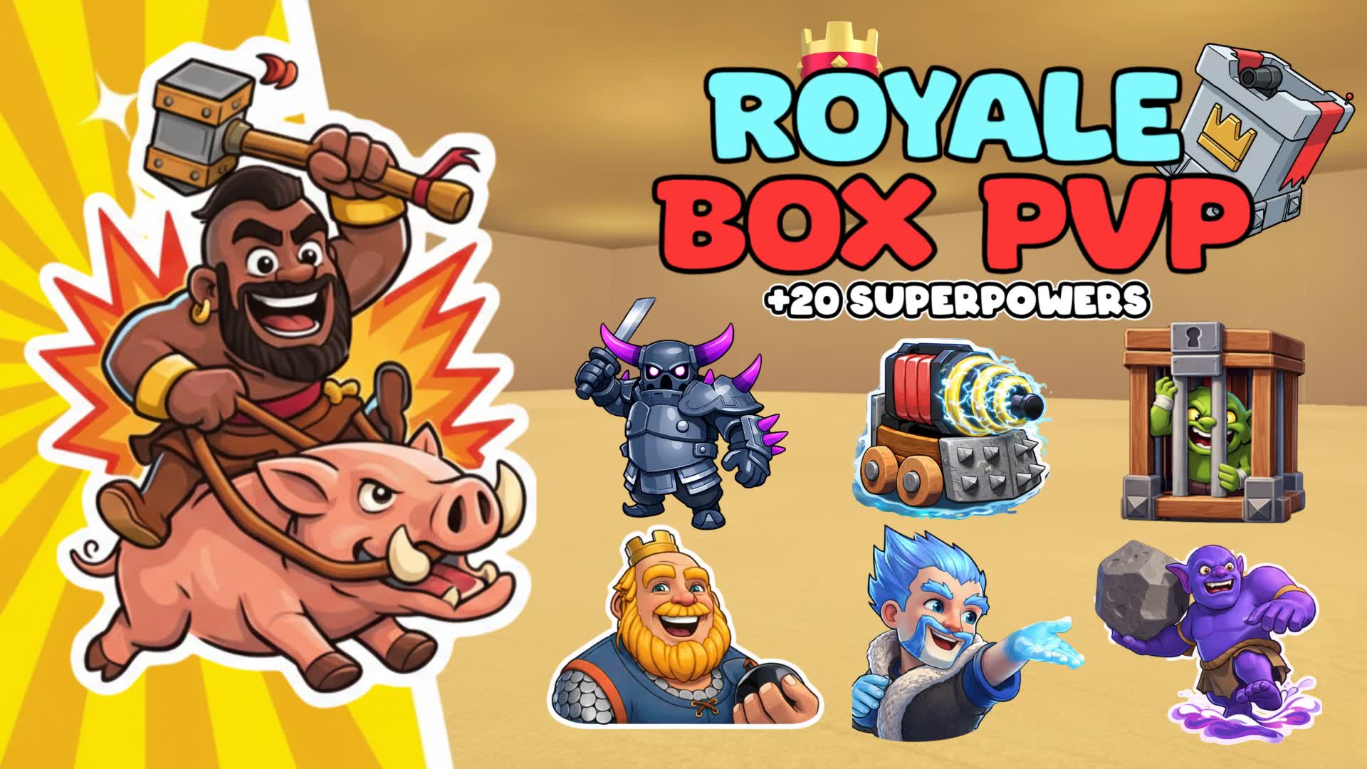 Clash Royale Box PVP FFA