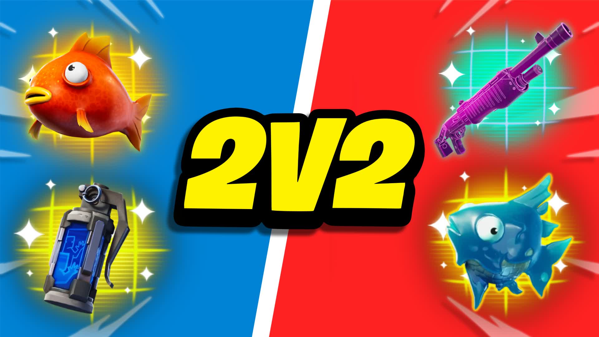 CRAZY RED VS BLUE 🔴🔵 (NEW) 2V2 ZB