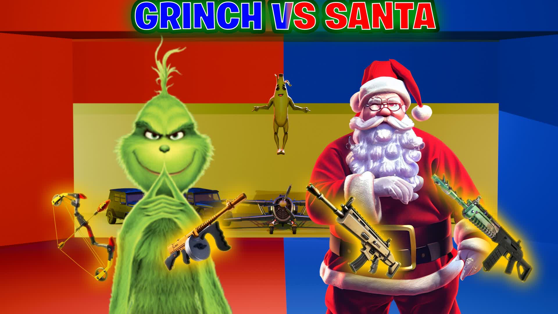GRINCH vs SANTA 🟢🔴